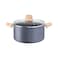 Tefal Natural Force Stew Pot With Lid G2664683 Grey 24cm