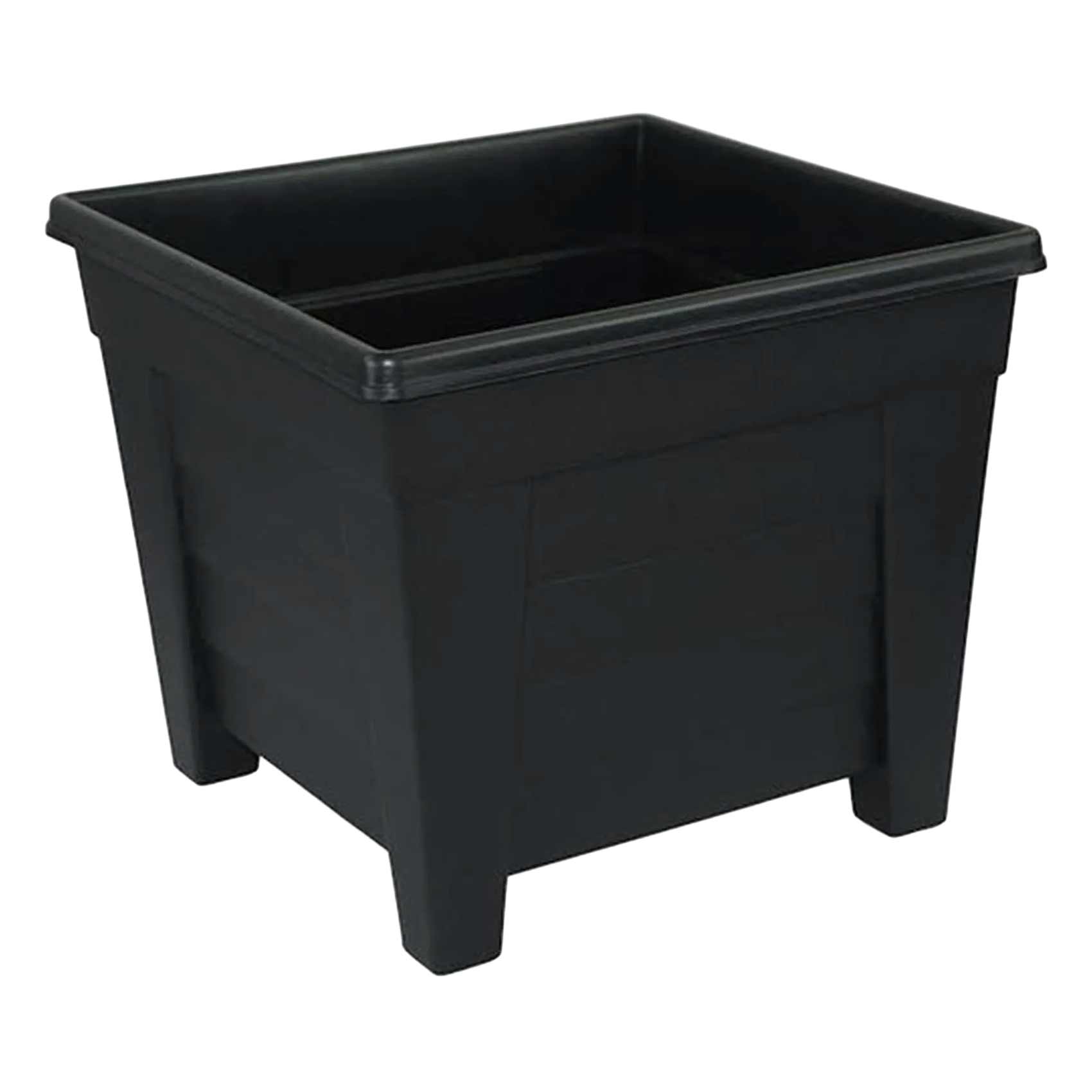 KENPOLY SQR PLANTER NO.3 - BLACK