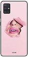 Theodor - Samsung Galaxy A51 Case Cover Girl Hand &amp; Feet Flexible Silicone Cover