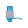 1PC.-Manual Drinking Water Pump with Tubes Bottled Water Hand Press Pump Dispenser For 5-6 Gallon Drinking Water, Blue Grey.