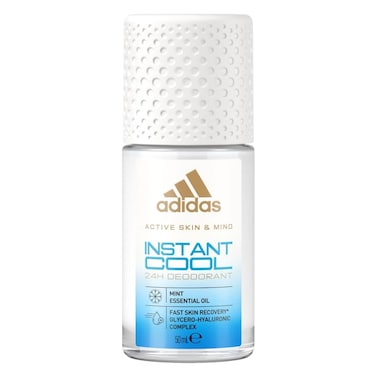 Adidas Deo Roll-On Instant Cool, Unisex, 50ml
