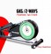 Sparnod Fitness SET-41 Elliptical Cross Trainer 5kg Flywheel, 8-Level Magnetic Resistance, LCD Display, Heart Rate Insights, Adjustable Seat, Transportation Wheels   Max User Weight: 100 kg