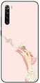 Theodor - Xiaomi Redmi Note 8 Case Cover Girl Hand Flexible Silicone Cover