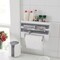 Generic Wall Mounted Multi-Layer Storage Rack Beige/White 390x240x100millimeter