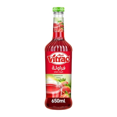 Vitrac Strawberry Syrup - 650 ml