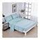 Fatt Plain Bed Sheet Set - 3 Pieces - Baby blue