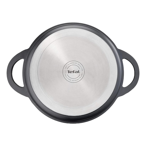 Tefal Trattoria Shallow Pot With Cast Aluminium Lid 28cm