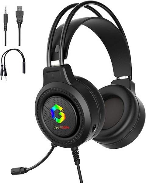 GOT101	GAMEON GOT101 Shadowfire RGB Gaming Headset Black