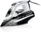 Geepas Ceramic Steam Iron, Temperature Control, Gsi24025 Ceramic Sole Plate, Wet And Dry Self Cleaning Function Powerful Steam Burst 400ML Water Tank 2 Years Warranty, Brown, 3000W