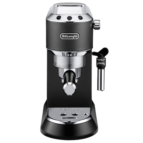 De&#39;Longhi Dedica Style Pump Espresso Coffee Machine, Black, EC685.BK