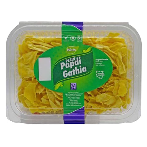 Wots Plain Papdi Gathia 120G