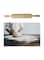 Generic Wooden Rolling Pin Beige 35X4.5Centimeter