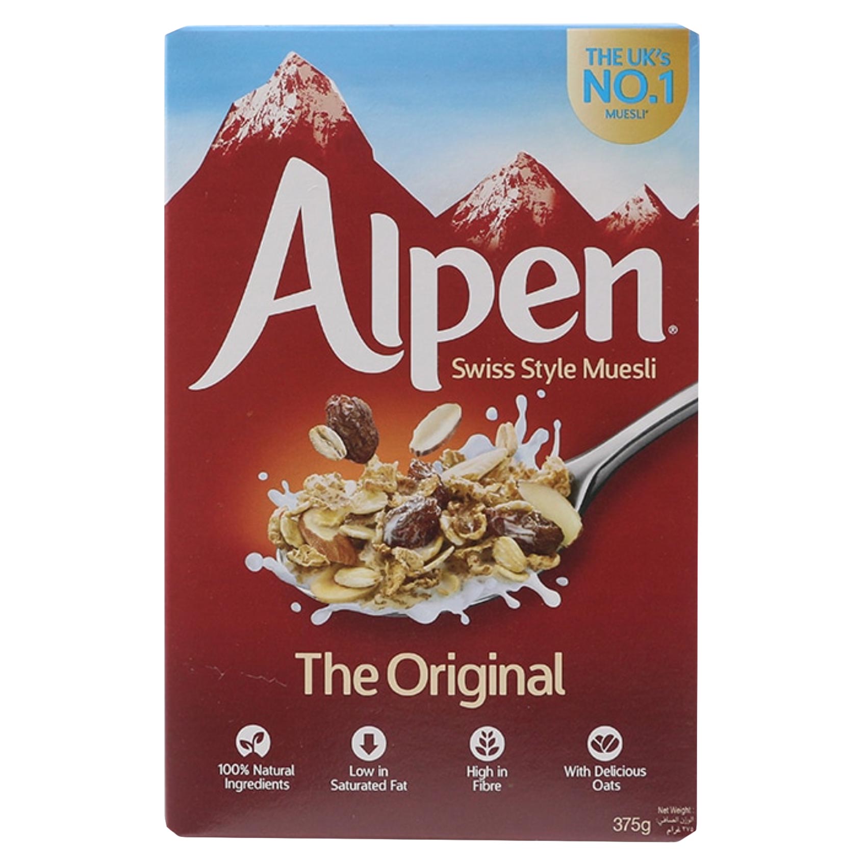 Alpen Original Swiss Style Muesli Cereal 375g