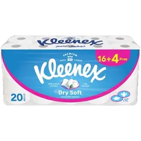 Kleenex Bath Tissue Dri Soft 200&#39;s X20