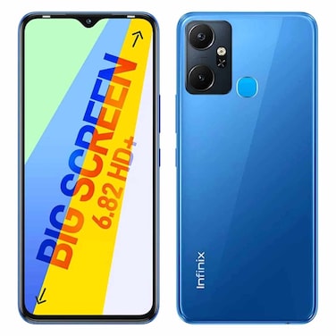 Infinix Smart 6 Plus 64GB 3GB 4G Dual Sim Smartphone 6.82 Inches Tranquil Sea Blue