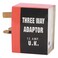 Terminator Powersafe 3 Way Multi Adaptor 13AMP