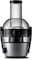 Philips New Viva Juicer Hr1863/22, 700W, Metal Aluminum, 1 Speed, Xl 75 mm Feeding Tube, Quick Clean, Up To 2L Juice In One Go