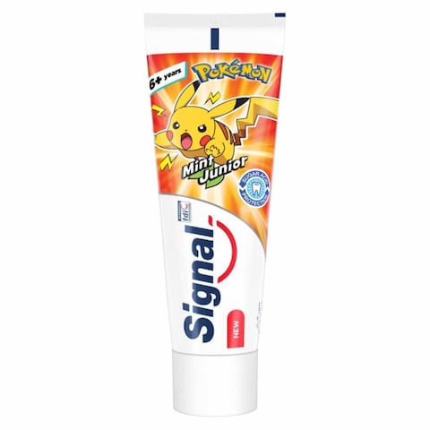 Signal Junior 7plus Toothpaste Mild Mint 75ml