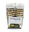 Hotpack&nbsp;Ripple Paper Cup With White Lid 8 Ounce - 10 Pieces