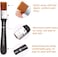 Paint Brushes Set, DELFINO 5 Piece Flat Brush Set, Multi-Purpose Assorted Size Wall Brushes, Flat Paintbrush, Flat Artist Paint Brush for Home Brushes Barbecue Oil Painting and Furniture Paints
