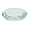Brwart Rounded Dishes Oven Glass Set - 2 Piece