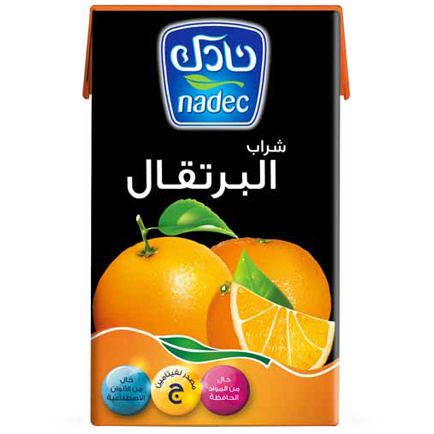 Nadec Juice Orange Flavor 250 Ml 9 Pieces