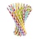 Creative Converting- Multicolor Paper Straw 24pcs< >Multicolor< >