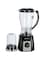 Krypton 2-In-1 Plastic Jar Blender 1.5L KNB6074 Black