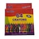 Innokids Crayons With Sharpner Multicolour 64