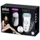 Braun Silk-epil 9 9-549 Wet &amp; Dry Epilator With 4 Extras
