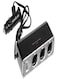 Generic - Usb Car Charger With Triple Lighter Socket