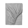 Fitted Sheet Double Light Grey