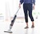 Hitachi Cordless Stick Vacuum Cleaner, 45 Minutes Run Time, Light Weight, 18V Lithium Ion Battery, 2 in 1 Design Good For Hard Floor &amp; Rug, Dry Mop Head, Crevice Nozzle, Charging Station, PVX90K240PWH