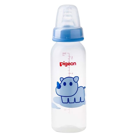 Buy Pigeon Feeding Bottle 00414 Clear 240ml in UAE