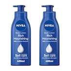 Buy NIVEA Body Lotion Moisturizer Nourishing 400ml Pack of 2 in UAE