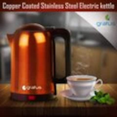 Gratus Electric Coper Durable Stainless Steel 360-Degree Cordless Power Base Kettle 2L, Model- GLK2098BC