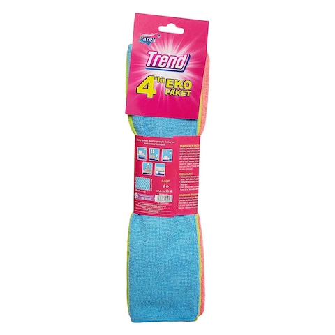 PAREX MICROFIBRE CLOTH 4PC PACK