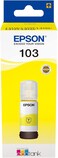 Epson 103 Ecotank Ink Bottle, Yellow Ink For Printer Refill, 65ml