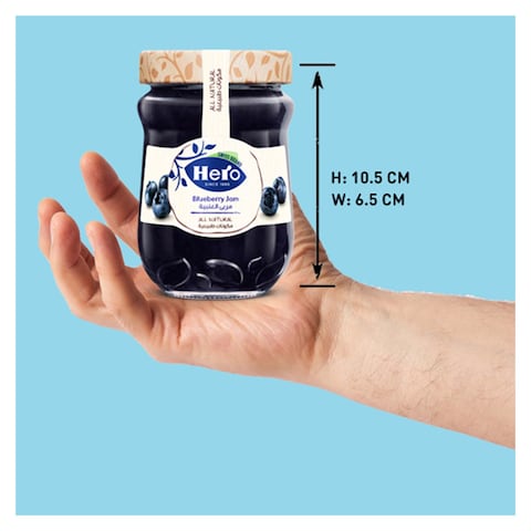 Hero Blueberry Jam - 350 gm