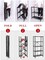 4-Tire Kitchen Microwave Racks Shelving Storage Unit Foldable Bread Racks, Storage Racks, Trolleys, Metal Organizer Wire Rack for Home Kitchen