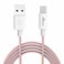 mpBLBERRI BLB-U338 Type-C USB Data Cable1 Meter White &amp; Pink
