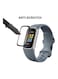 Fitme واقي شاشة ثلاثي الأبعاد مكون من 4 قطع لهاتف Fitbit Charge 5 أسود