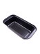 Generic Non-Stick Carbon Steel Bread Baking Pan Black 25 X 13 X 6cm
