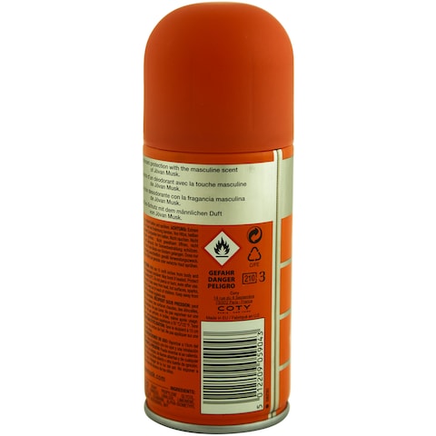 Jovan Musk Deodorant Body Spray Orange 150ml