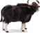 Animal Planet Mojo Gaur Bull Toy Figure