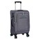 Cosmo Astra 8 Wheel Soft Luggage Trolley Grey 80cm