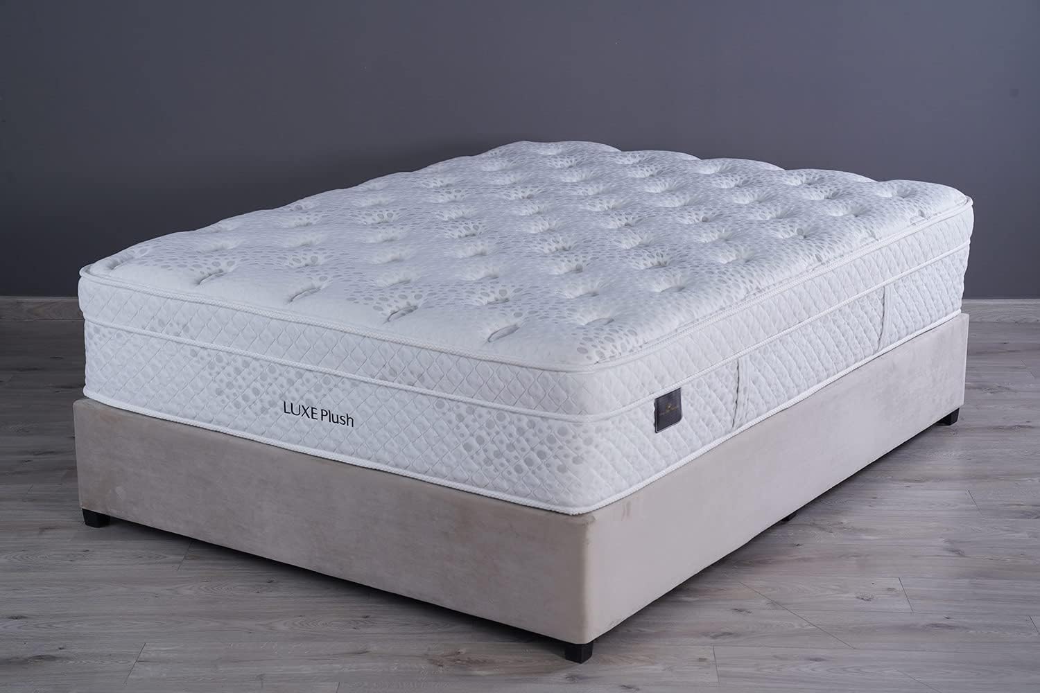 PAN Home Home Furnishings Luxe Extra Plush Worry Free Pocket Spring Mattress 140x200 White