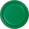 Creative Converting- Touch Of Color Lunch Plate Emarald Green 24pcs< > 7in< >Emeral Green< >