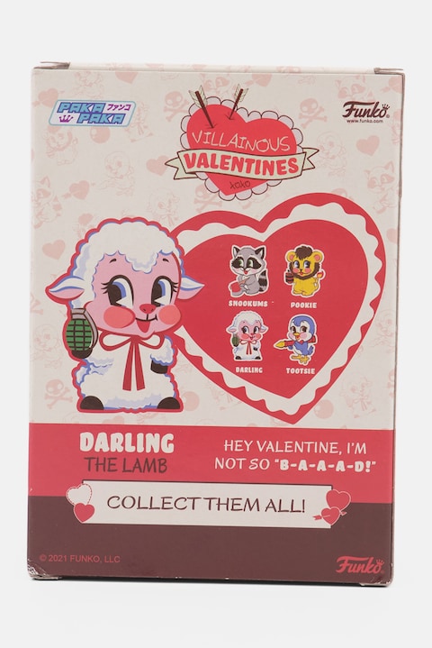 Funko Villainous Valentines Darling The Lamb Vinyl Figure, White Combo