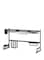 Generic Over The Sink Dish Drainer Drying Rack Black